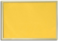 Tablice korkowe ŻÓŁTE 90x120cm kolorowa w oprawie drewnianej