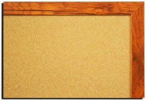 Tablica korkowa 80x140cm w ramie MDF Dąb Stuletni