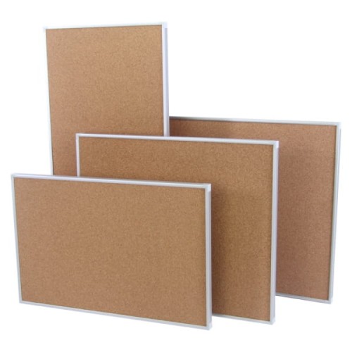 plansze płaskie powierzchnie korkowe 120x150cm w obramówkach z aluminium - tabliczki z korku mielonego w formatach 1200x1500mm - szkolne tablice informacyjne ścienne ogłoszeniowe w oprawach, ramkach, listwach i profilach z aluminium i metalowych