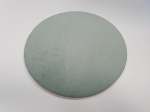 Podkładka korkowa z jasnozielonym filcem pod garnek 25cm