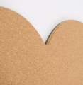 Tablica korkowa SERCE kształtowa 10mm