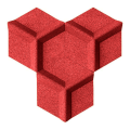 czerwony-panel-korkowy-honeycomb-3d.png