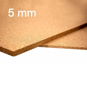DROBNOZIARNISTA płyta korkowa 5x200x200mm