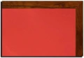 CZERWONE Tablice z korka - kolorowe w oprawie MDF Dąb Stuletni