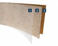 Korek ścienny Malta Champagne RY1M001 Wicanders Dekwall Roots Collection 3x300x600mm
