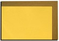 Tablica korkowa ŻÓŁTA 120x170cm kolorowa w oprawie MDF Dąb Naturalny