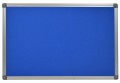 tablica korkowa kolorowa NIEBIESKA w oprawie aluminiowej decoline 70x120cm