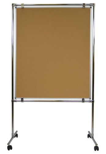 Korkowe ścianki parawanowe dwustronne 100x140cm (Parawan 1-elementowy)