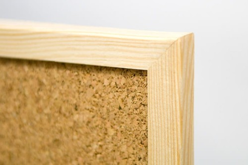 Tablica korkowa 80x100cm w ramie drewnianej Premium