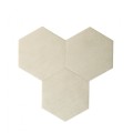 beżowe ośmiokąty dekoracyjne tekstylne decork textil line beige T007.jpg