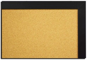 Tablica korkowa 50x120cm w ramie MDF Czarna