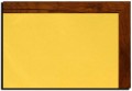 ŻÓŁTE Tablice pilśniowo-korkowe w oprawie MDF Dąb Stuletni
