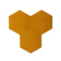 złote heksagony korkowe decork textil line golden T0011.jpg