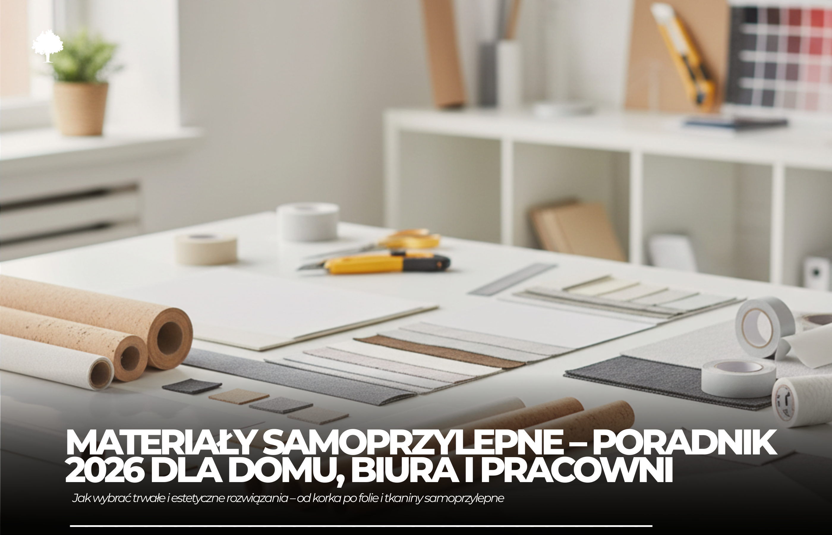 Materiały samoprzylepne w aranżacji wnętrz. Poradnik 2026