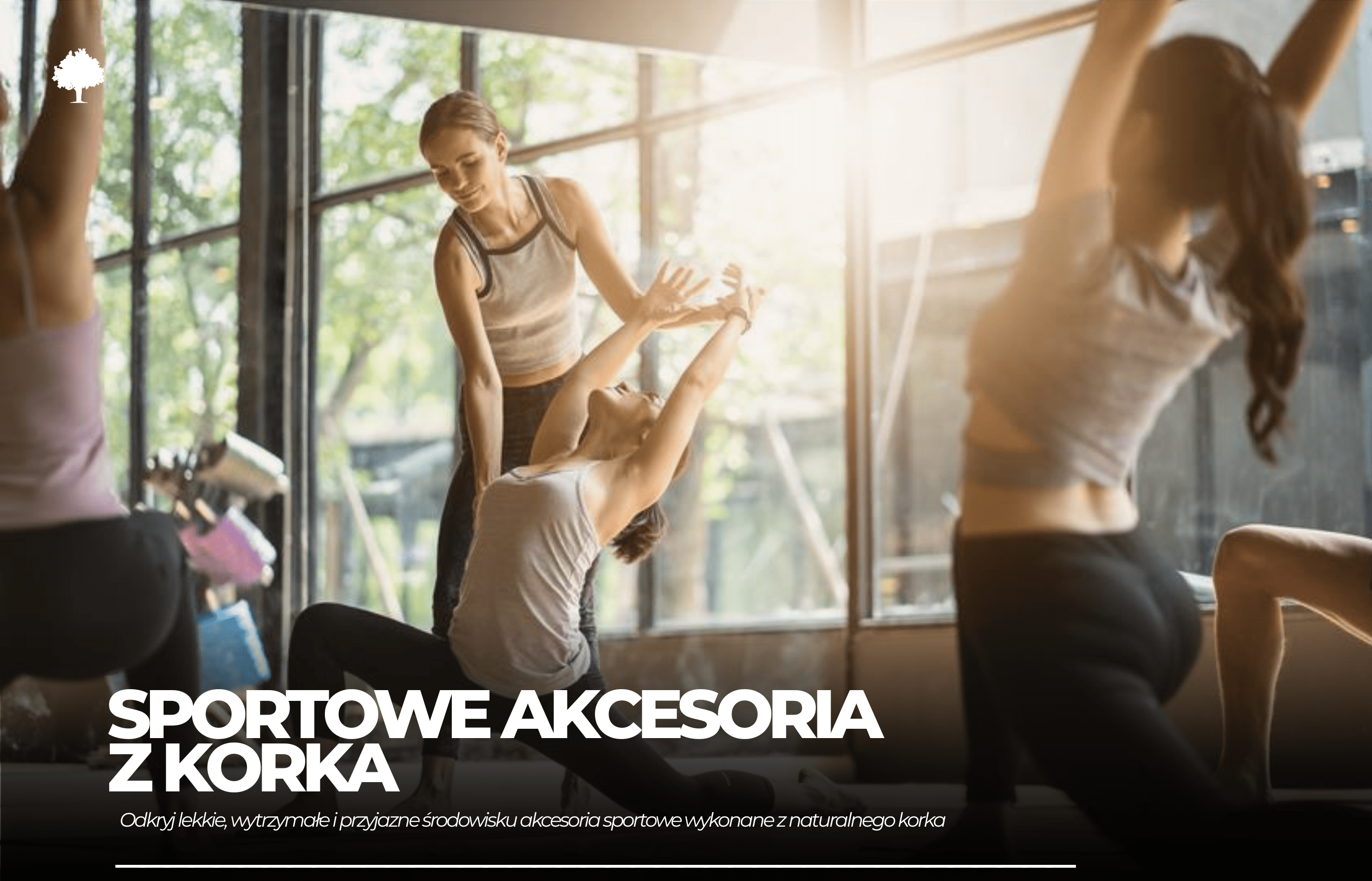 Sportowe akcesoria z korka